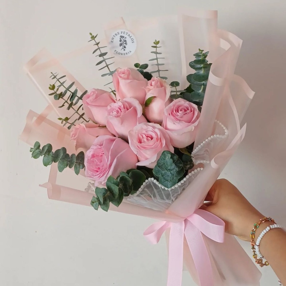 Pink Rose Bouquet