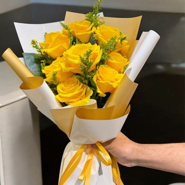 Yellow Rose Bouquet